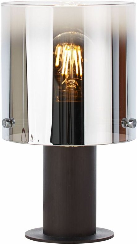 Thumbnail - Lampe Beth Tischleuchte Kaffee/rauchglas 1x A60, E27, 60W, g.f. Normallampen n. ent. Mit Schnurzwischenschalter Für LED-...
