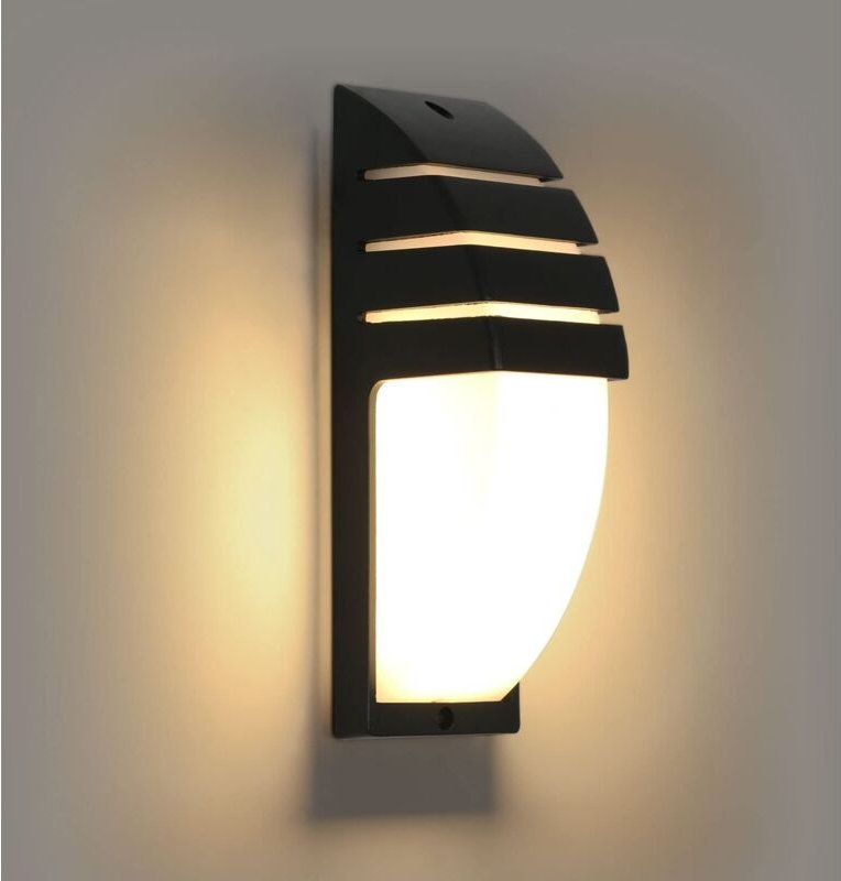 Thumbnail - GOECO Außenwandleuchte LED Wandlampe Warmweiß 3000K Wasserdicht IP65 Für Eingang Korridor Hof Garten Terrasse Balkon Gar...