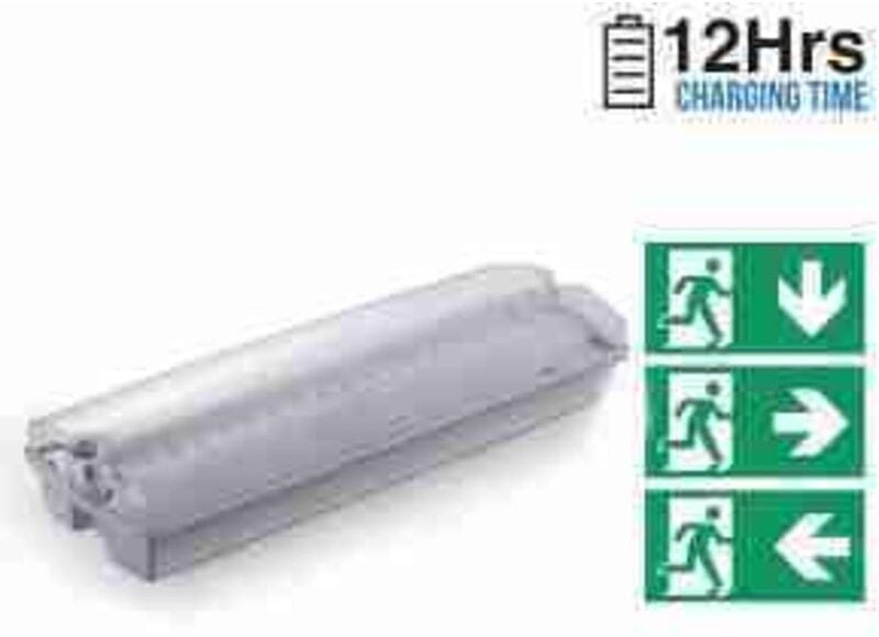 LED831 VT-83 5W LED Wandleuchte Sandschwarz IP54 4000K