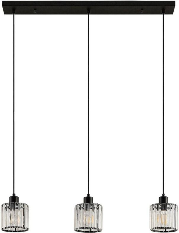 Pendelleuchte 'Vella' aus Metall für Wohnzimmer & Esszimmer von Lindby