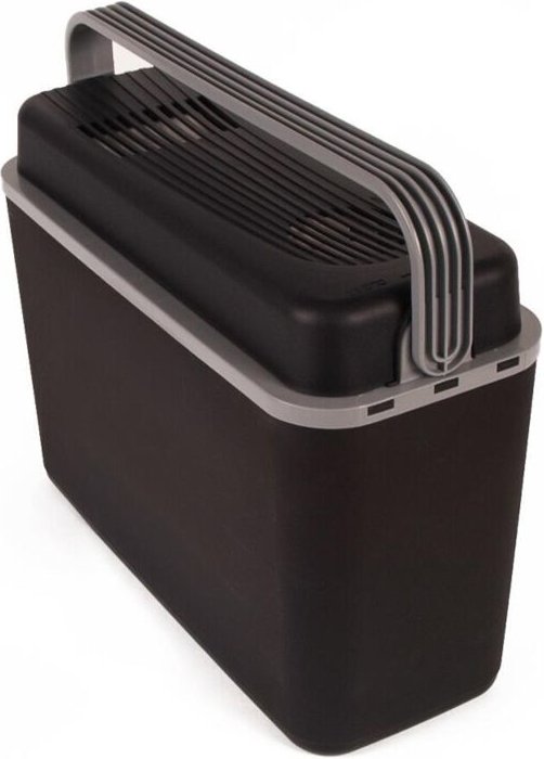 E-Kühlbox schmal 10 Liter, 12 Volt Anschluss, Kunststoff, (LxBxH) 39x17x29cm, schwarz