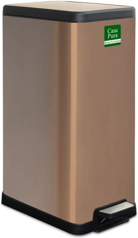 Casa Pura - Mülleimer Zack Bronze 18 l