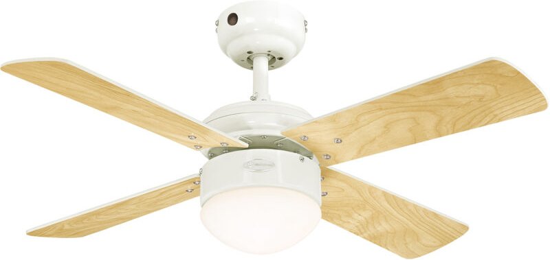 Deckenventilator Colosseum Weiß mit led