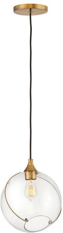 Skye Lisa McDennon by Hinkley 1 Light Pendelleuchte Heritage Messing