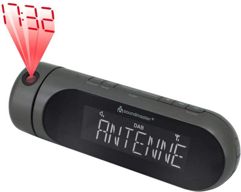 UR6700AN Radiowecker dab+, ukw Schwarz - Soundmaster