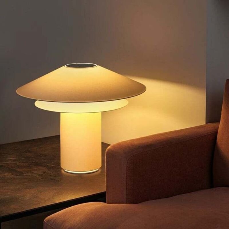 Faro Barcelona - shan Tischleuchte beige 20069