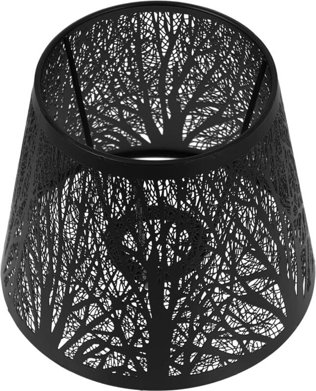 Wald Metall Lampenschirm, E27 Metall Lampenschirm, Moderner Trommel Lampenschirm, Fass Lampenschirm, Schlafzimmer Tisch ...