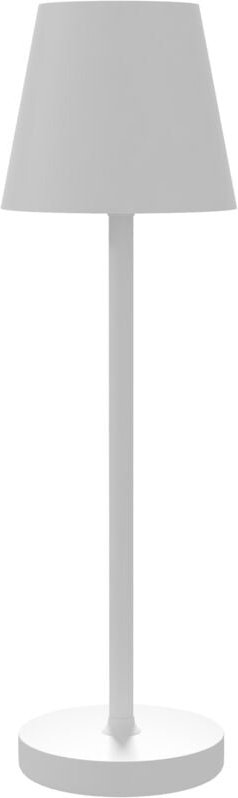 Homcom - Tischlampe Aufladbare usb Tischleuchte mit 3 Lichtfarben, Tragbare usb Nachttischlampe mit Touch-Schalter für W...