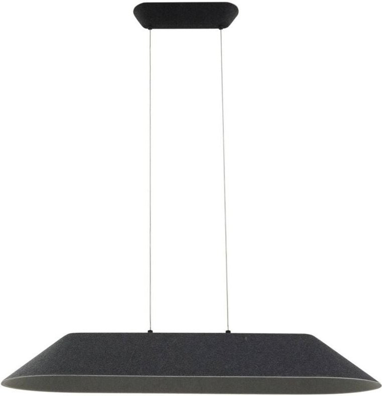 Lucande - Naelle' aus Textil dimmbar für Wohnzimmer & Esszimmer von