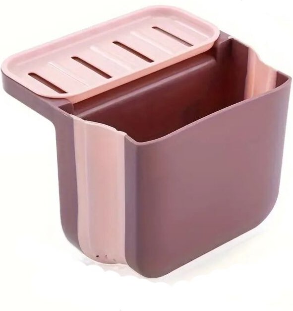 Küchenspüle, ausziehbarer Abtropfkorb, Saugnapf, faltbares Hängeregal, Küchenabfallbecken, Nass- und Trockentrennung, Mü...