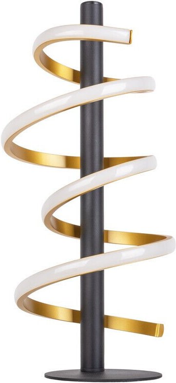 Naeve BELLEZA Dimmbare integrierte LED-Tischleuchte Gold 2800K Berührungssensor