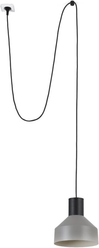 Kombo Hängelampe grau Ø200 mit Stecker 68604-64