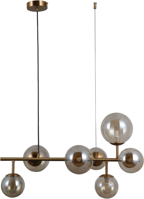 Italux Frontera Moderne 7-flammige Pendel-Deckenleuchte, G9