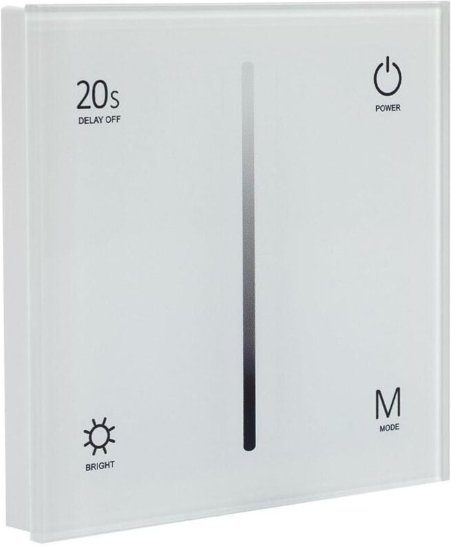 LED-Touch Wanddimmer TRIAC 220-240V AC RF Weiß