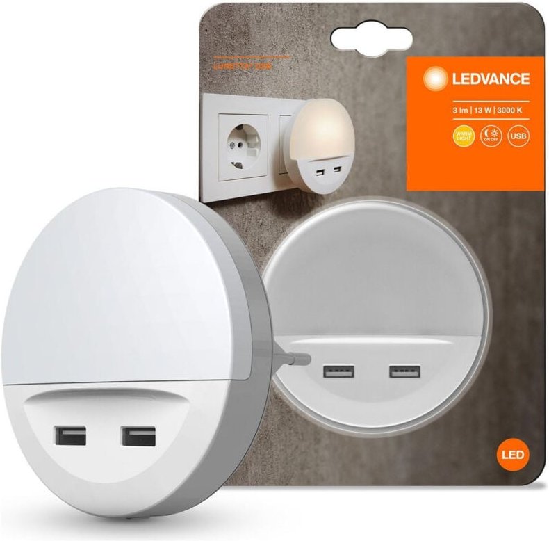 Led Nachtlicht Lunetta usb weiß Nachtlichter - Ledvance