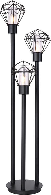 Stehlampe - Horace - schwarz - metall - LEDE27 - 31359-3 - Globo