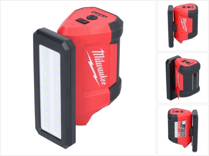 Milwaukee M12PAL-0 Akku-LED-Arbeitsleuchte 12V - ohne Akku und Ladegerät - 750 lm