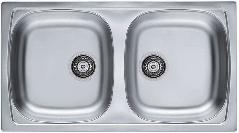 Basic - Spüle, 78x44 cm, Edelstahl 1049232 - Alveus