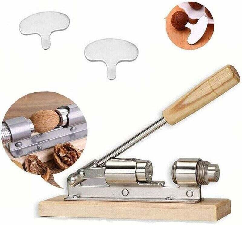 Manueller Nussknacker, Weihnachtsnussknacker, Küchennussöffner, Nussknacker aus Holz, Nussknacker, Nussknackermaschine, ...