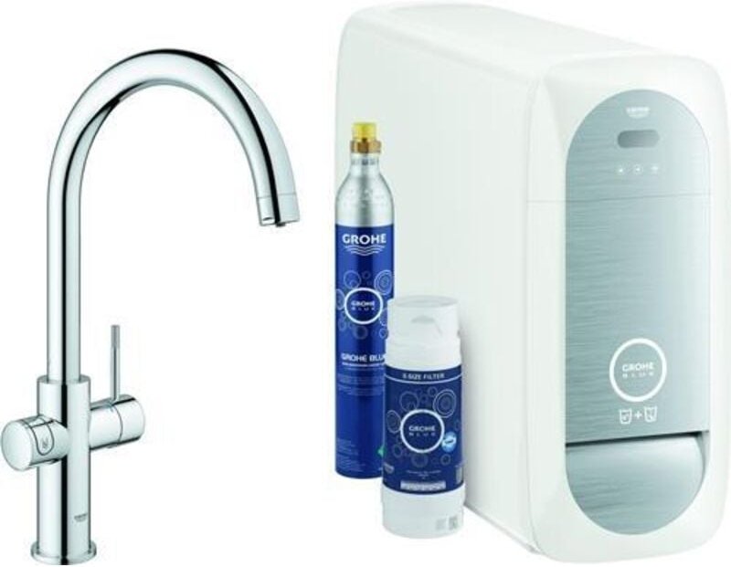 Grohe - Blue Home C-Auslauf Starter Kit Einhand-Spültischbatterie