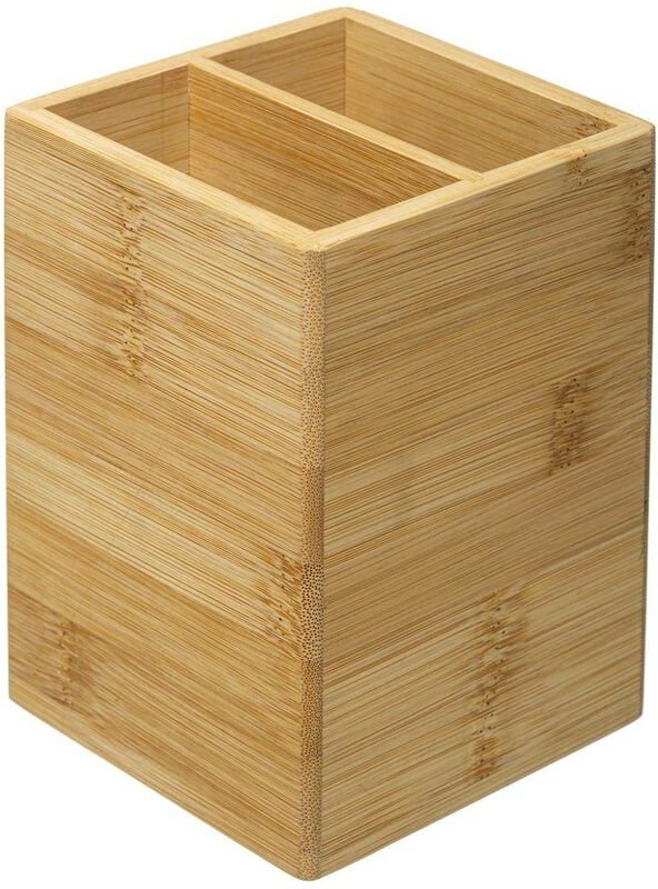 5five Simply Smart - Utensilientopf 2 fächer bambus - 5five