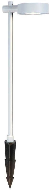 6W led Gartenlampe mit doppeltem Erdspieß, Weiß, 102cm hoch, Warmweiß, IP65 - V-tac