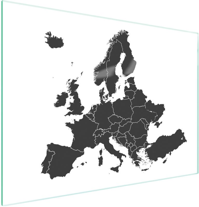 Glasschneidebrett 40x30 Karte