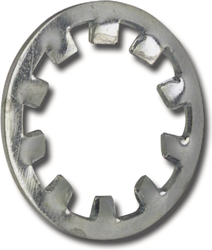 No Brand - Zahnscheibe innengezahnt ø M12 Zahnscheibe Härtegrad 350-425 hv Stahl verzinkt