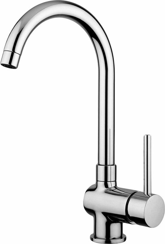 Einloch-Spülbeckenmischer mit drehbarem Auslauf Paffoni SK180 Chrom