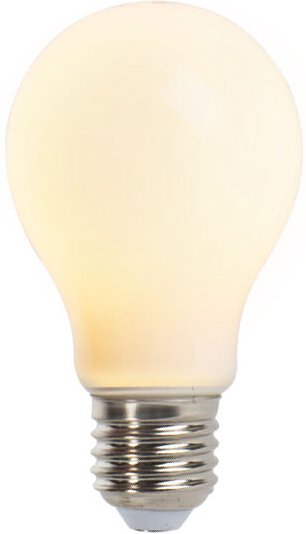 Luedd - E27 dimmbare LED-Glühlampe A60 Opalglas 5W 380 lm 2350K
