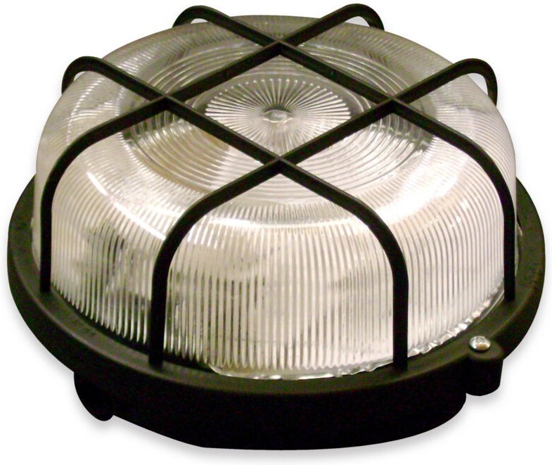 Müller-Licht Rund Feuchtraumleuchte E27 Schwarz