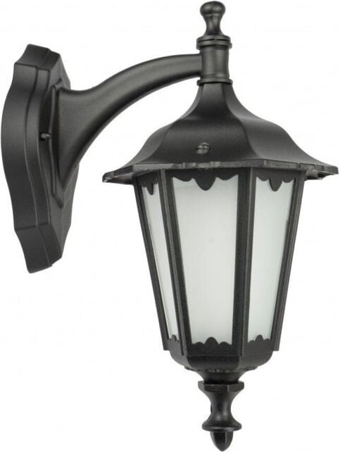 Außenboden-Wandleuchte 1xE27 schwarz IP43 SU-MA Retro K 3012/1/M