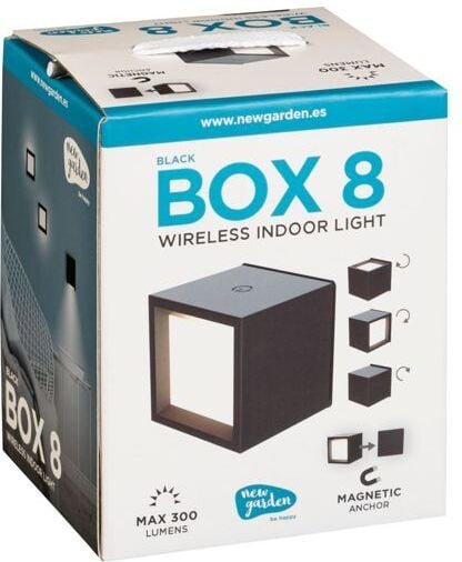 New Garden box 8 battery schwarz