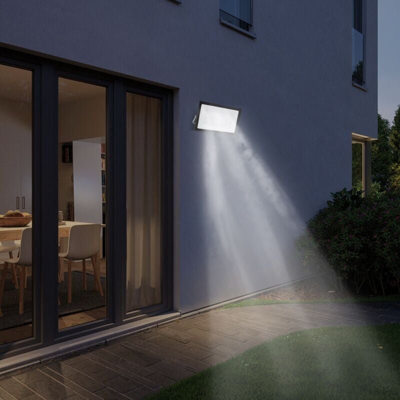 LED-Außenstrahler 400 w, ultraheller Außenstrahler 32.000 lm, wasserdichter LED-Scheinwerfer IP66, kaltweißer Scheinwerf...
