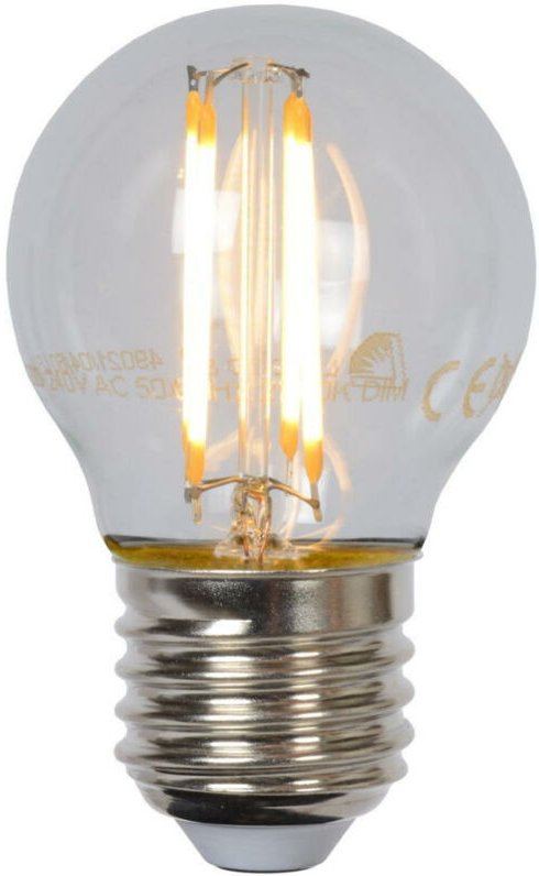 Lucide G45 - Glühfadenlampe - Ø 4,5 cm - LED Dim. - E27 - 1x4W 2700K - Transparent