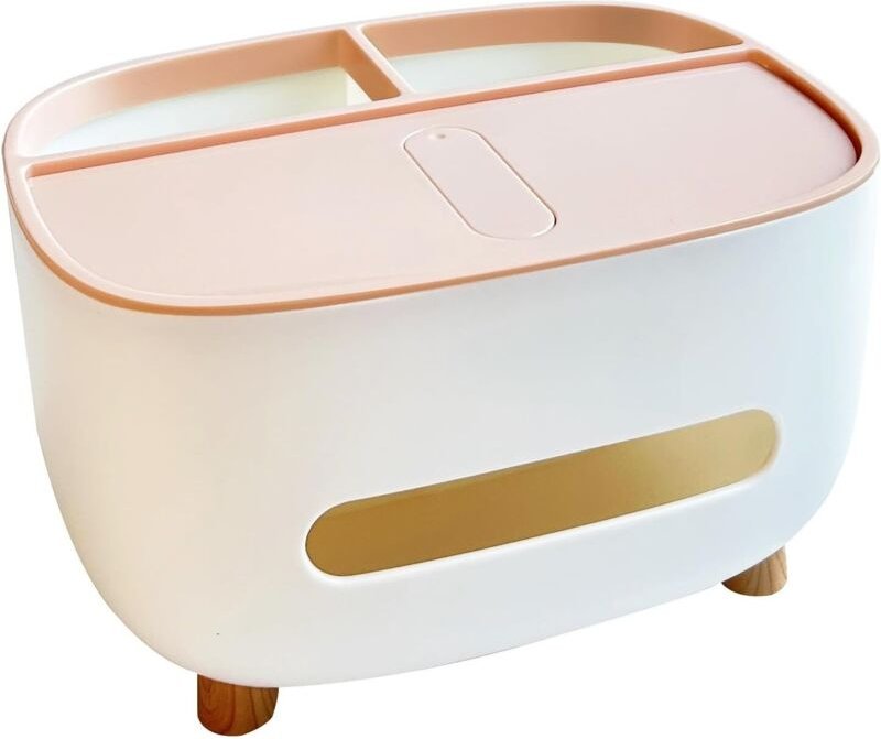 Rosa Aufbewahrungsständer – identisch mit Nr. 19, jedoch in Rosa, für Tisch/Kommode