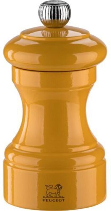 Peugeot Bistrorama Salzmühle 10 cm Safrangelb lackiertes Holz
