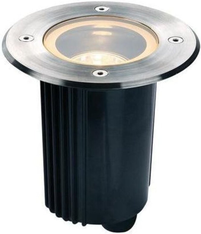 SLV Dasar 115 229320 Außeneinbauleuchte GU10 Halogen 35 W Aluminium