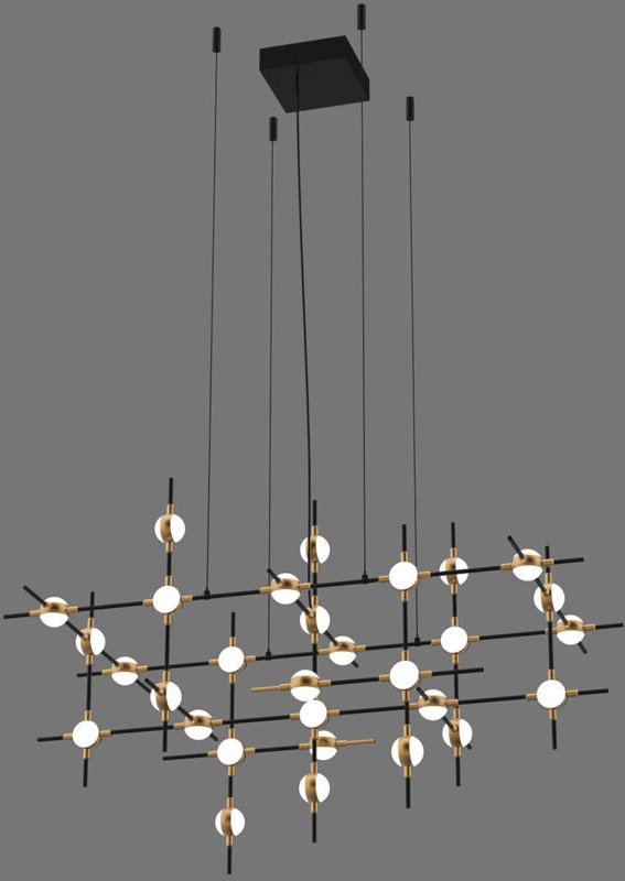 Provenza Moderne integrierte LED-Pendel-Deckenleuchte, 3000K - Italux