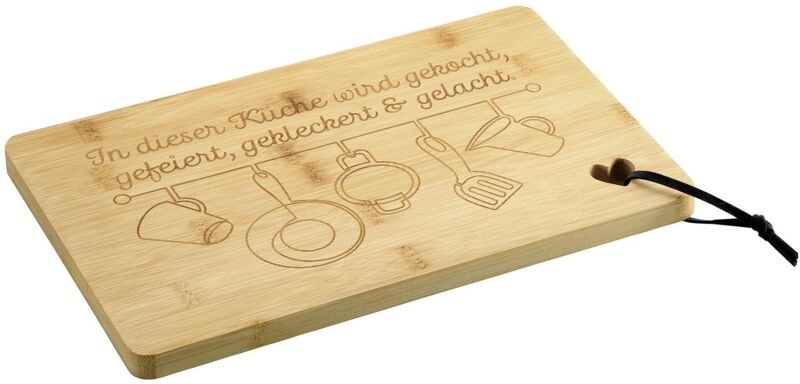Servierbrett "In dieser Küche…'