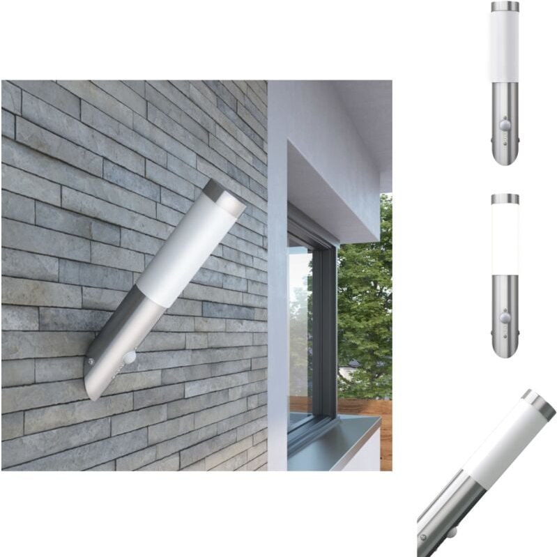 Außenbeleuchtung - Fackelleuchte Wandleuchte mit Bewegungsmelder