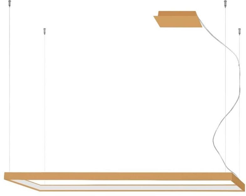 Pendelleuchte Wohnzimmerlampe Hängeleuchte gold led Schlafzimmerlampe h 150 cm