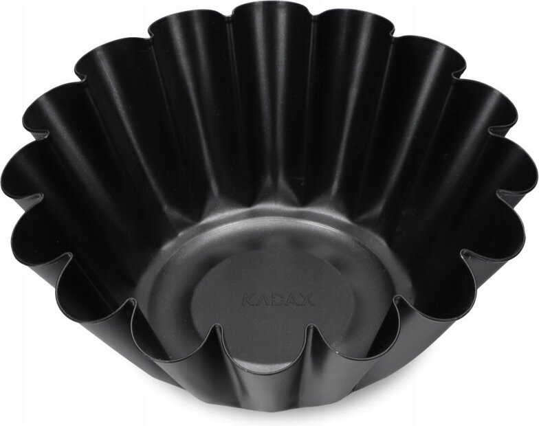 Kadax - Gugelhupfform, aus Blech mit Antihaftbeschichtung, 15.5 cm, Schwarz