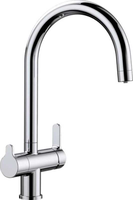 Trima - Küchenarmatur mit Filterfunktion, Chrom 520840 - Blanco