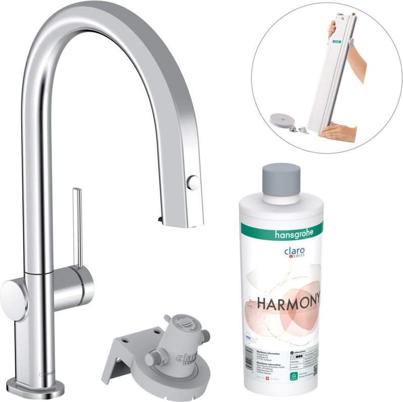 Aqittura M91 Küchenmischer, Starter Set, Filtersystem - Hansgrohe