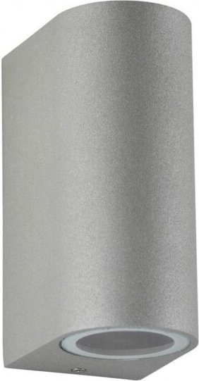 Außenwandleuchte 2xGU10 silber IP44 SU-MA Mini 6002 AL