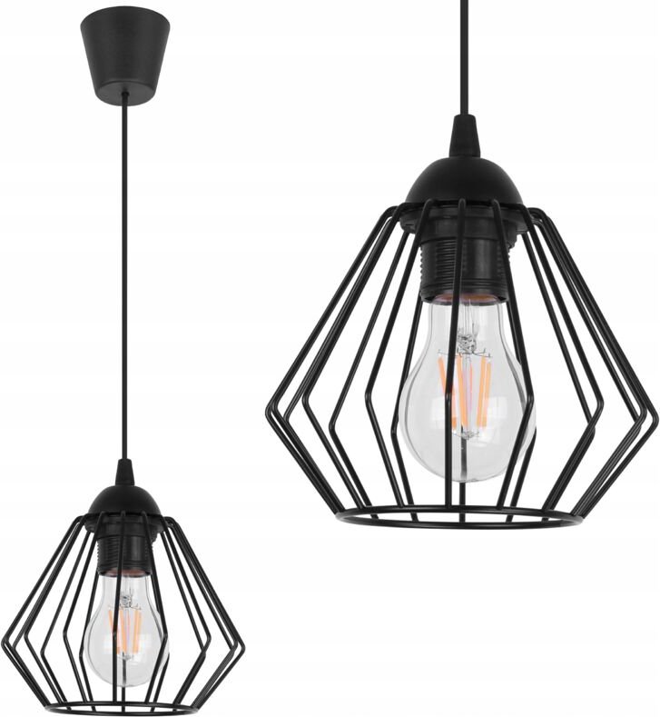 Deckenleuchte Diamond Loft Edison Retro