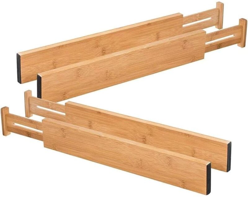 Bambus-Schubladen-Organizer 4-tlg. GA02