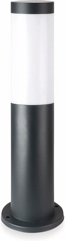 Sockelleuchte Außenstehlampe Wegelampe schwarz Edelstahl Gartenlampe H 45 cm