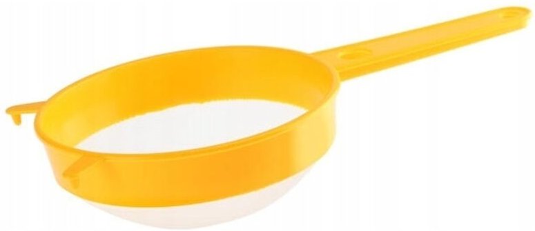 Rundes Küchensieb aus Kunststoff, 9,8 cm